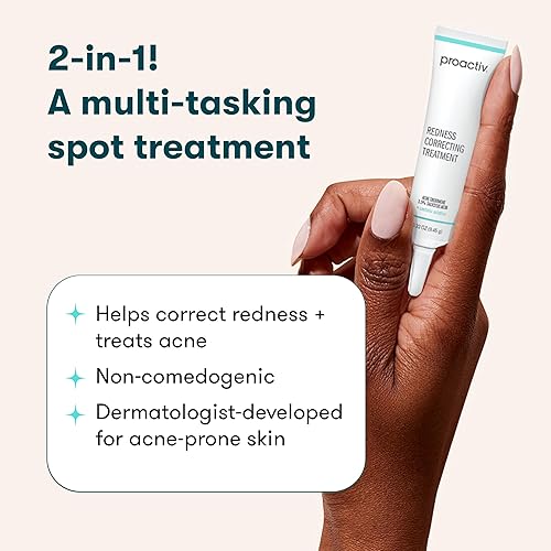 Miniatura 2 de Proactiv Tratamiento corrector de enrojecimiento, tratamiento de manchas de acné con 1.5% de ácido salicílico, calma la piel irritada, no