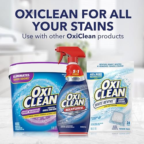 Miniatura 9 de OxiClean Max Force - Recambio en espray removedor de manchas para lavandería, 48 onzas líquidas