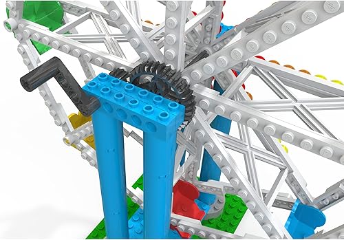 Miniatura 4 de CDX Blocks Fun Fair Scrambler Ride - Juego de construcción multicolor