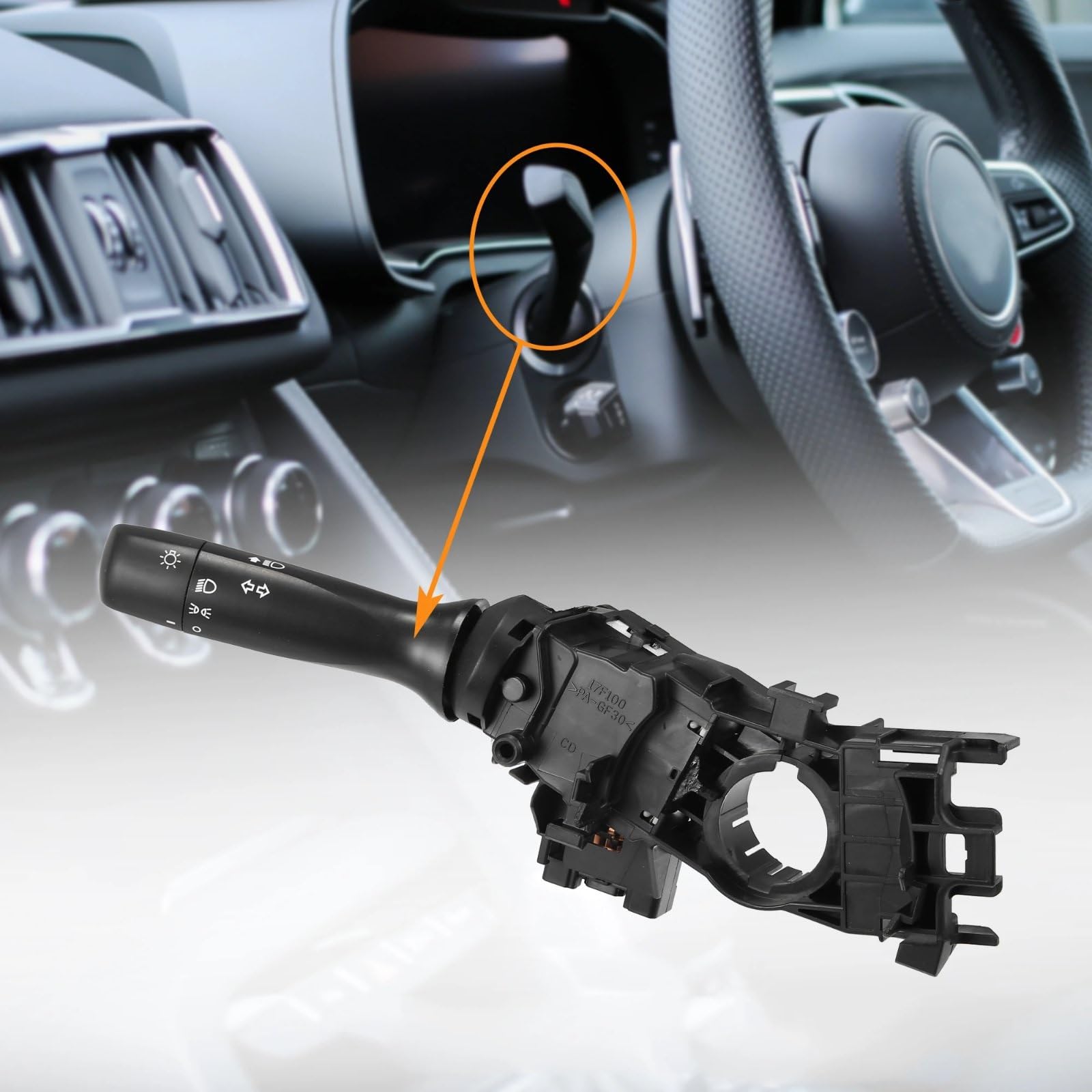 Compatible Con Toyota Para Yaris 2006 2007 2008 2009 2010 2011 2012 Columna Dirección Del Automóvil Interruptor Señal De Giro Interruptor De Control De Crucero 8414052141 DireccióN Interruptor