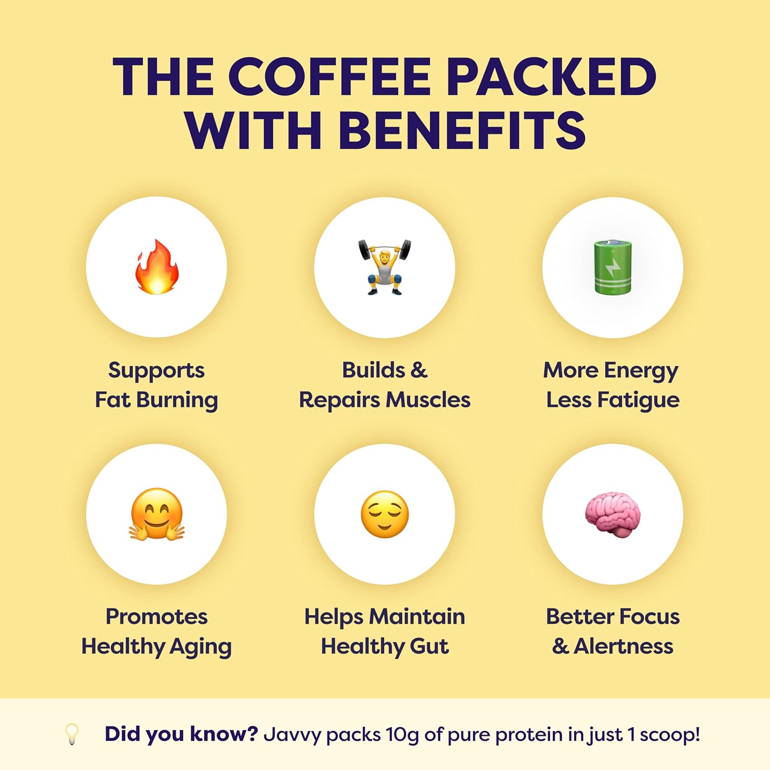 Javvy Protein Iced Coffee - Premium Whey Protein & Iced Coffees, 100% Natural Cold Brew, Zero Artificial Flavors & Sweeteners, 80mg Caffeine, No Added Sugar, 20 Servings, Banana Bread, 1 Pack thumbnail