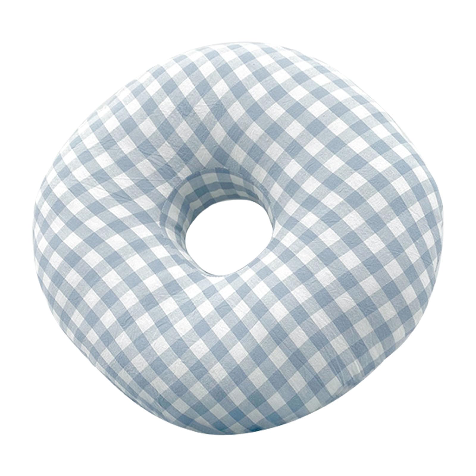 YROHGKPN Doughnuts Pillow for Ear Protections During Sleep Hypoallergenics Neck Cushions for Pierced Ears Piercing Cushions with Hole
