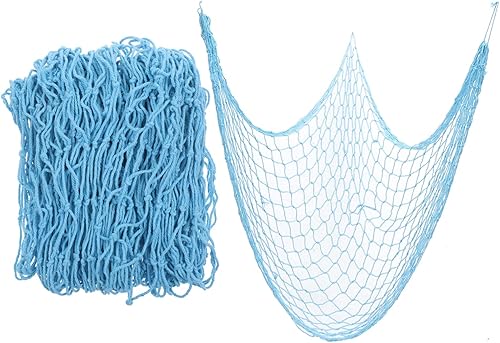 Miniatura 2 de IMIKEYA 6 pcs Fishnet Party Decorations Fishing net Decorations Decorative Fish Netting Hawaiian Party Fishnet sea Decor mariposas decorativas