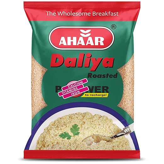 Ahaar Healthy Roasted Daliya, 500g
