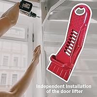 Vista 5 de Levantador de paneles de yeso, Herramienta para colgar puertas, Herramienta de instalación de paneles de yeso multifuncionales, Raspa de borde