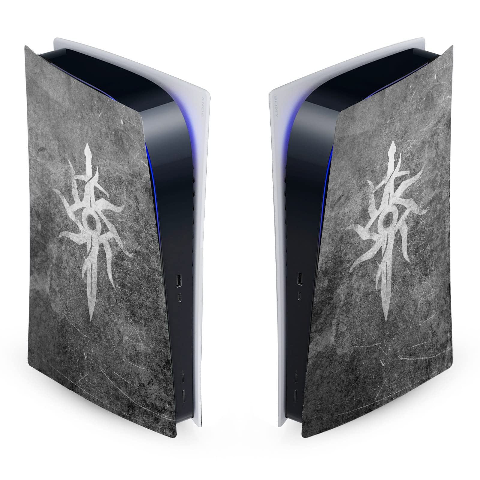Skin PS5 Digital Edition Dragon Age pour masquer les rayures de console - 8