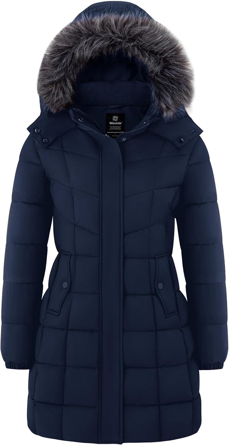 wantdo Women's Winter Jacket Puffer Coat Winter Coats for Women (Available in Plus Size)