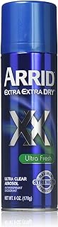 Arrid Xx U/Clr-U/Frsh Size 6z Arrid Extra Extra Dry Ultra Clear Ultra Fresh Aerosol Deodorant