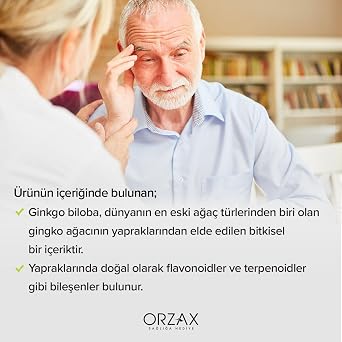 Orzax Ocean Ginkgo Biloba 30 Kapsül (4 paketi)