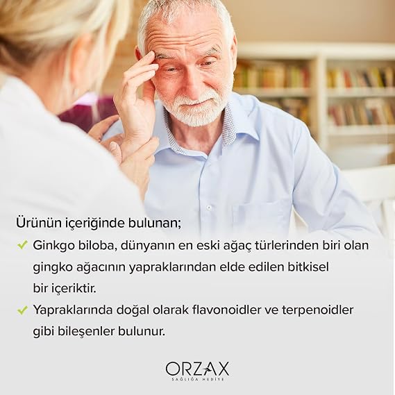 Orzax Ocean Ginkgo Biloba 30 Kapsül (4 paketi)