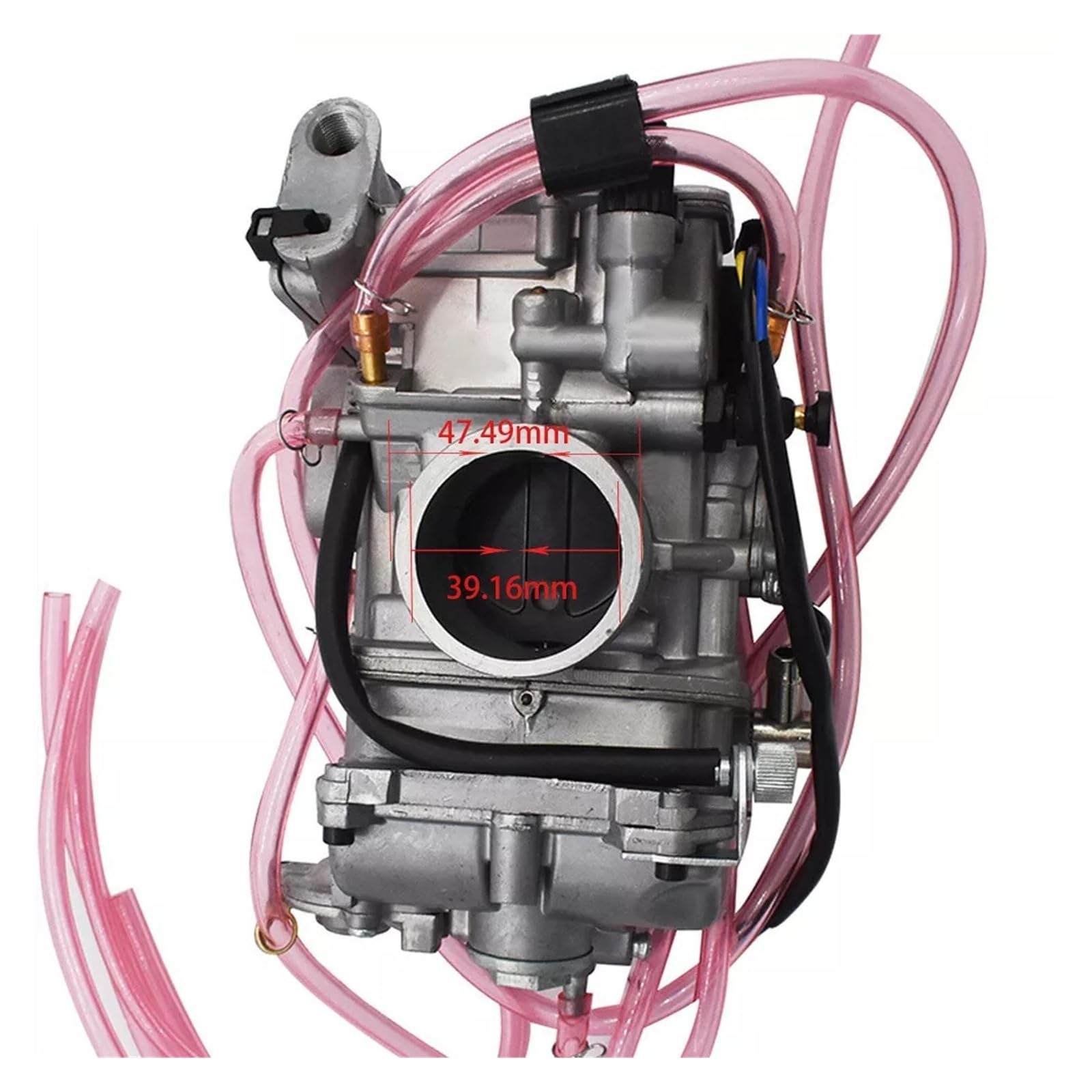 huckgrq Fit For Y-A-M-A-H-A YFZ450V For CRF450R 2004-2009 For FCR40 Box-Sliv High Performance Motorcycle 40mm Carburetor