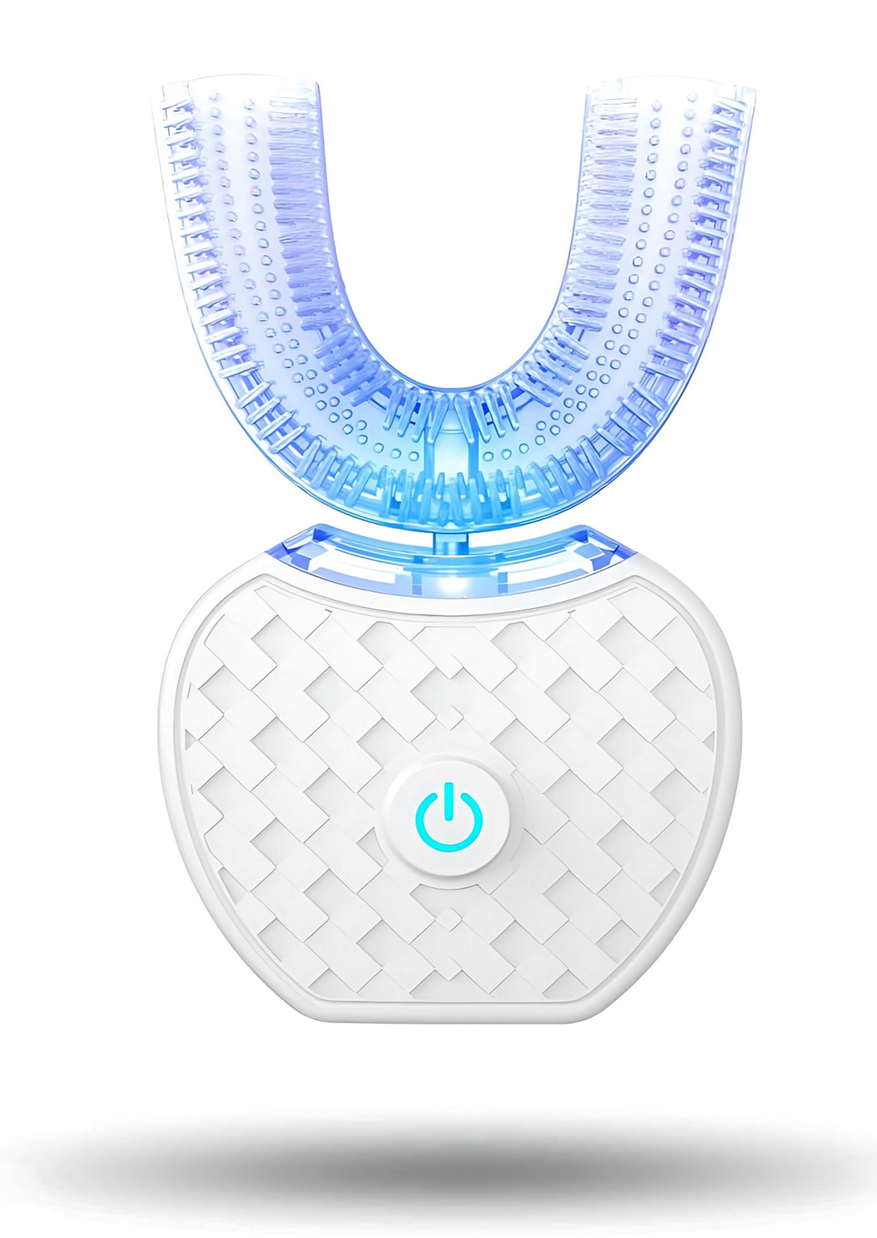 Aimery Automatic Toothbrush U Shaped Toothbrush for Adults 360° - Ultrasonic U-Automatic Toothbrushes for Teeth Whitening - Wireless Charging & LED