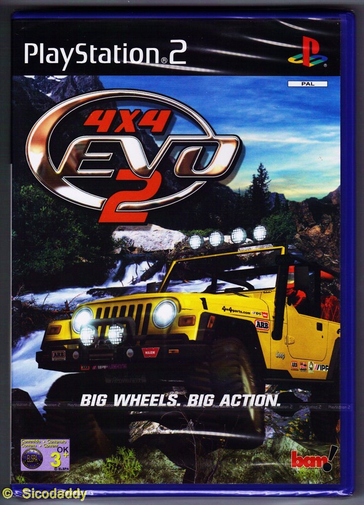 Jeu Vidéo 4x4 Evo 2 Pour Microsoft Xbox, Version PAL Française Complète - État Très Bon, éditeur Take2, Sorti En 2002