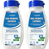 Vista 1 de Pastillas de probióticos orales para la boca, mal aliento y reparación de encías, fusión mineral con zinc + calcio para aliviar la boca seca, escudo