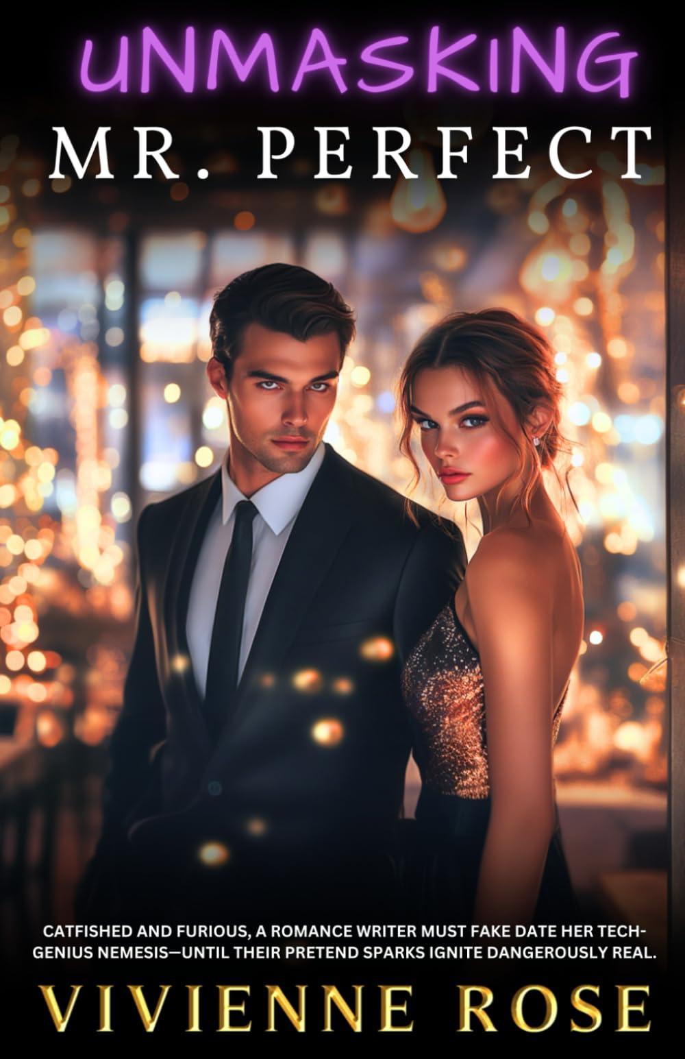 Unmasking Mr. Perfect: A Fake Dating, Enemies-to-Lovers Romance with Secrets, Sparks, and Second Chances