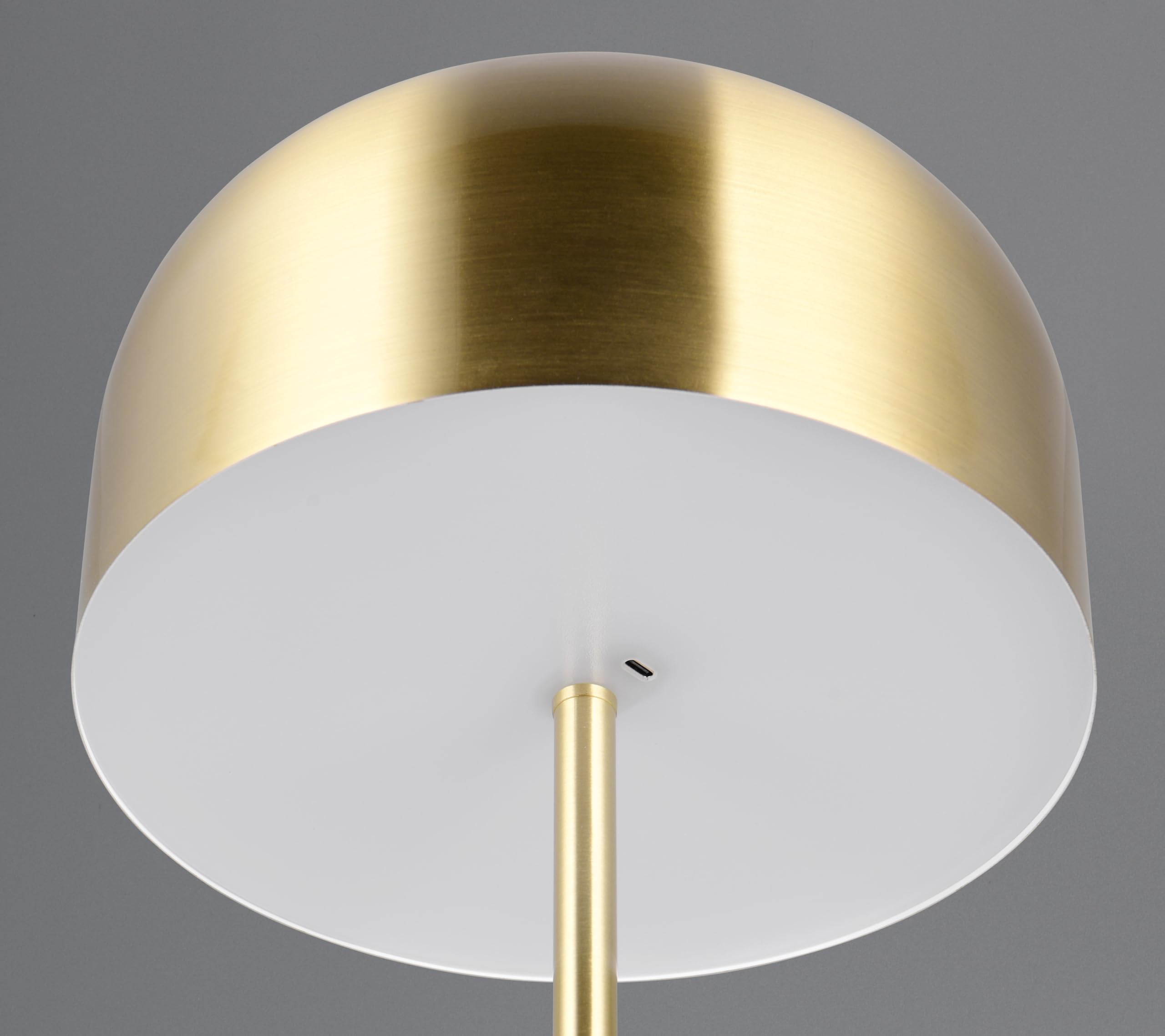 Reality Leuchten Jeff R49151108 - Lampada a stelo a LED, in ottone opaco, con LED da 2,5 Watt