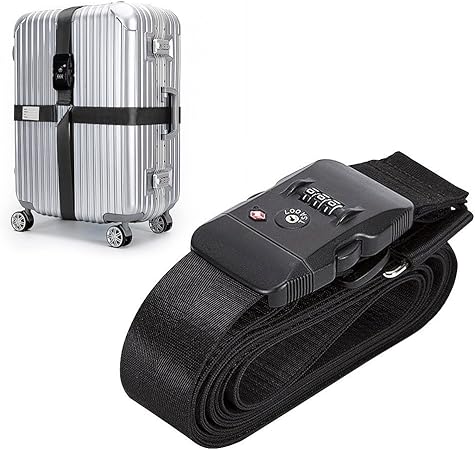suitcase strap lock