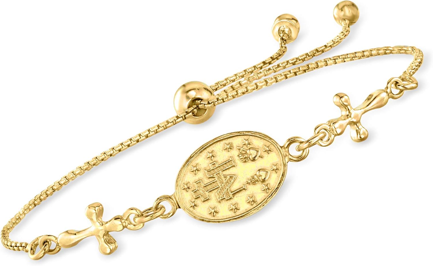 Ross-Simons Miraculous Medal Bolo Bracelet - Image 3