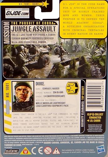 Miniatura 2 de G.I. Joe Pursuit of Cobra Figura de acción de 3 34 pulgadas Jungle Assault Duke