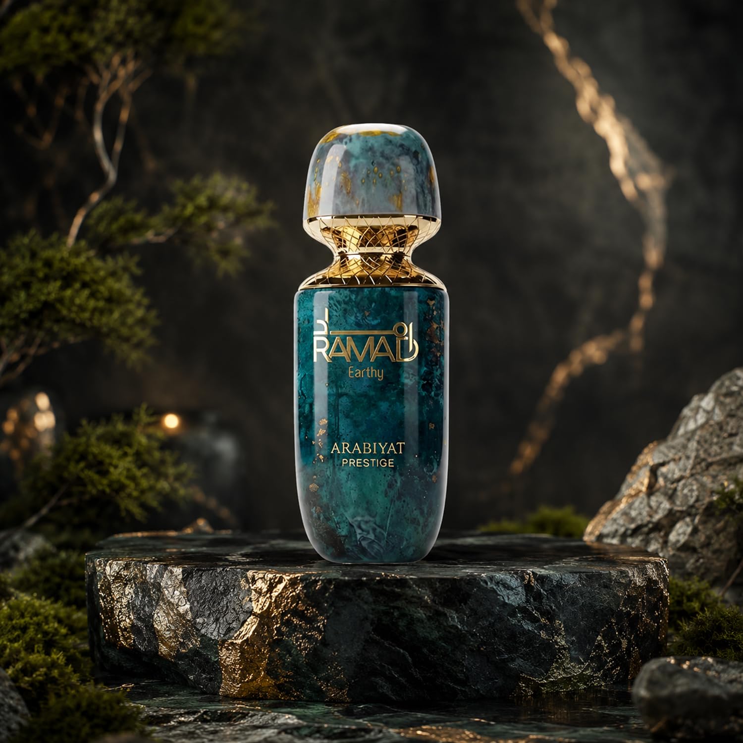 Arabiyat Prestige Ramad Earthy Extrait de Parfum 100 ml für Damen und Herren (Unisex) | Hergestellt in den VAE