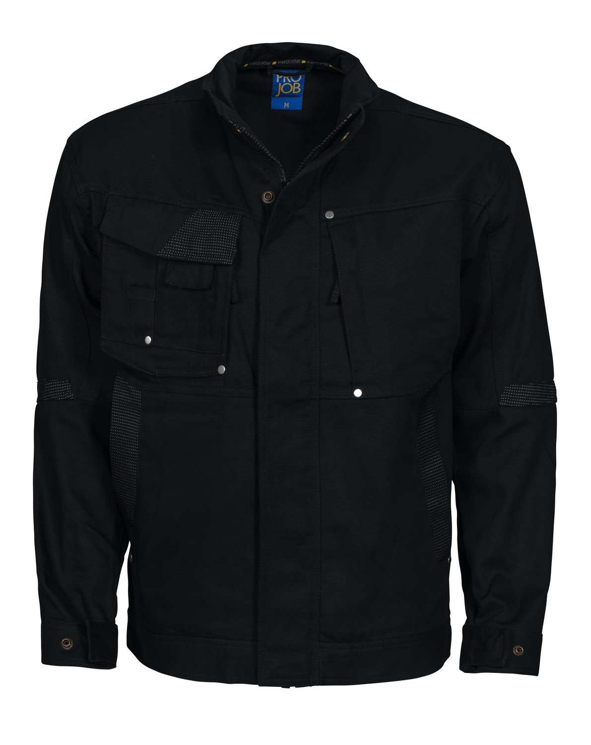 Veste de travail robuste en toile canvas noire taille L 645414-99-6