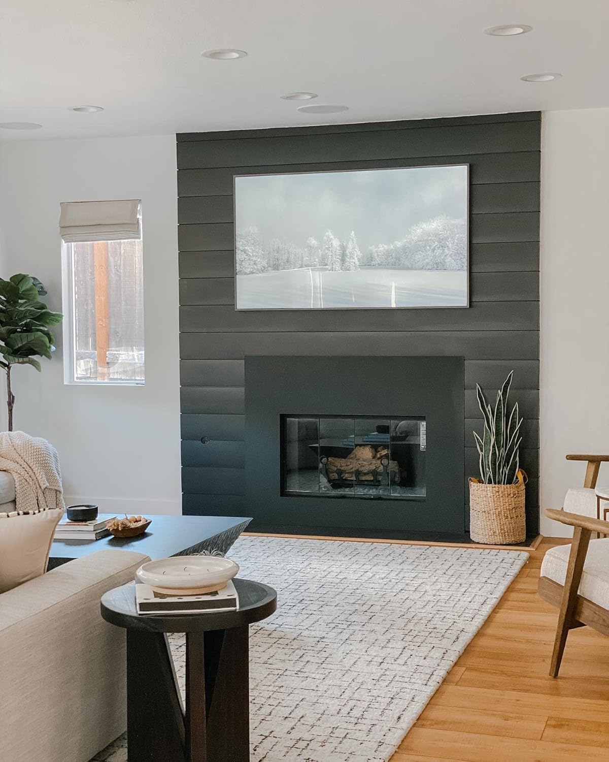 Luxe Modern Angular Geometric Espresso Nesting Table Set 2 Dark Brown Geometric