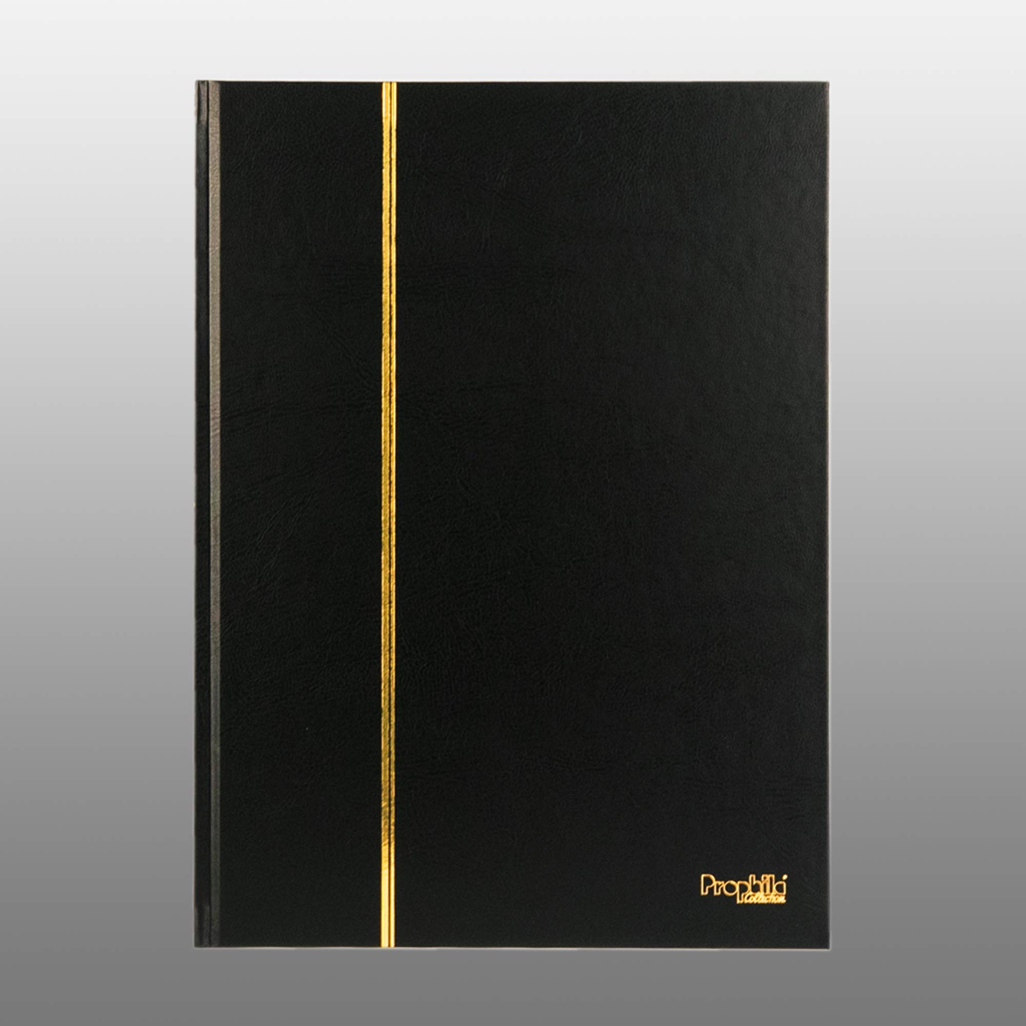 Album pour timbres, 16 pages, intérieur noir (couv. noir)