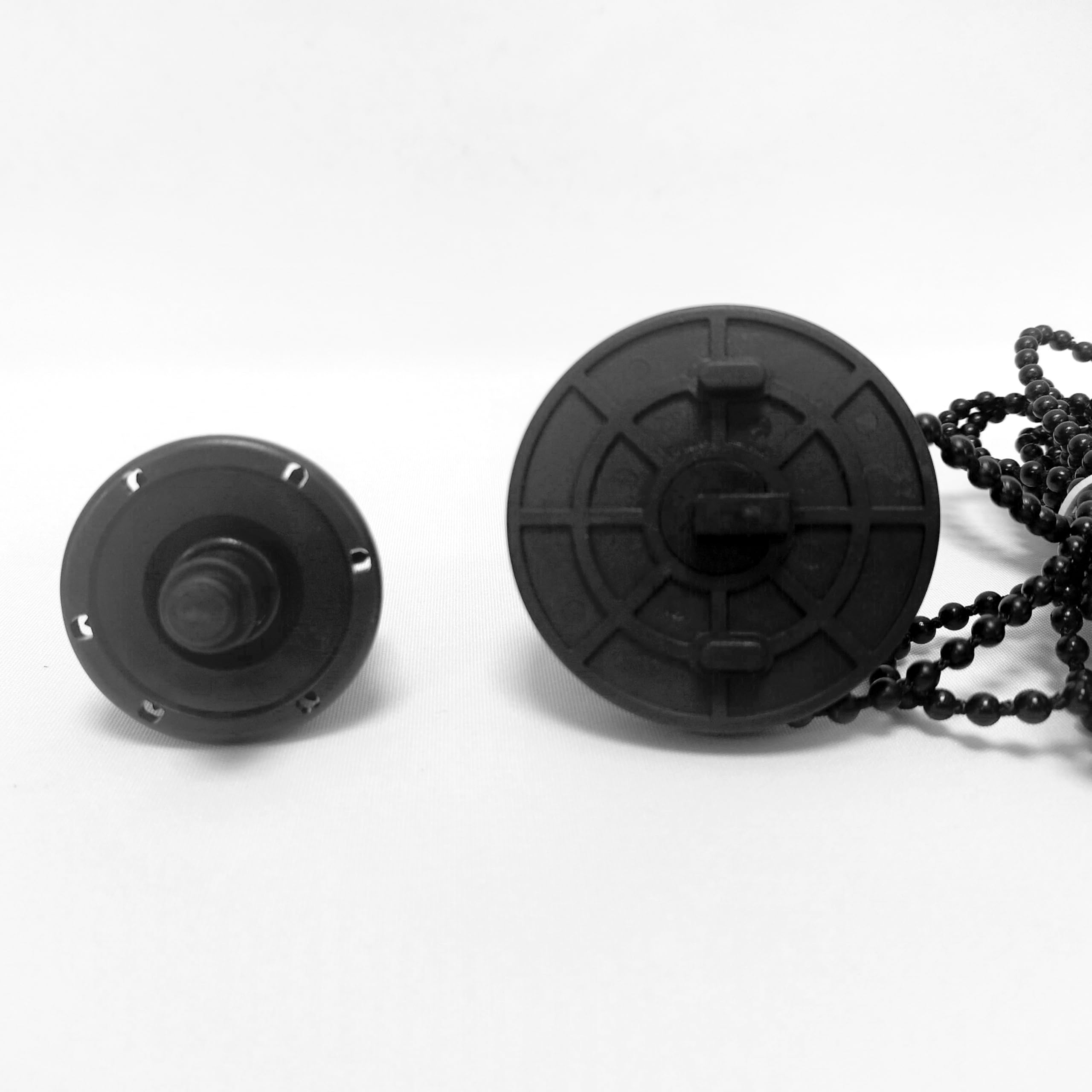Blindecor | Kit meccanismo per tende avvolgibili | Compatibile con tubi da 38 mm - Nero | Scatola meccanismi di sostituzione completa
