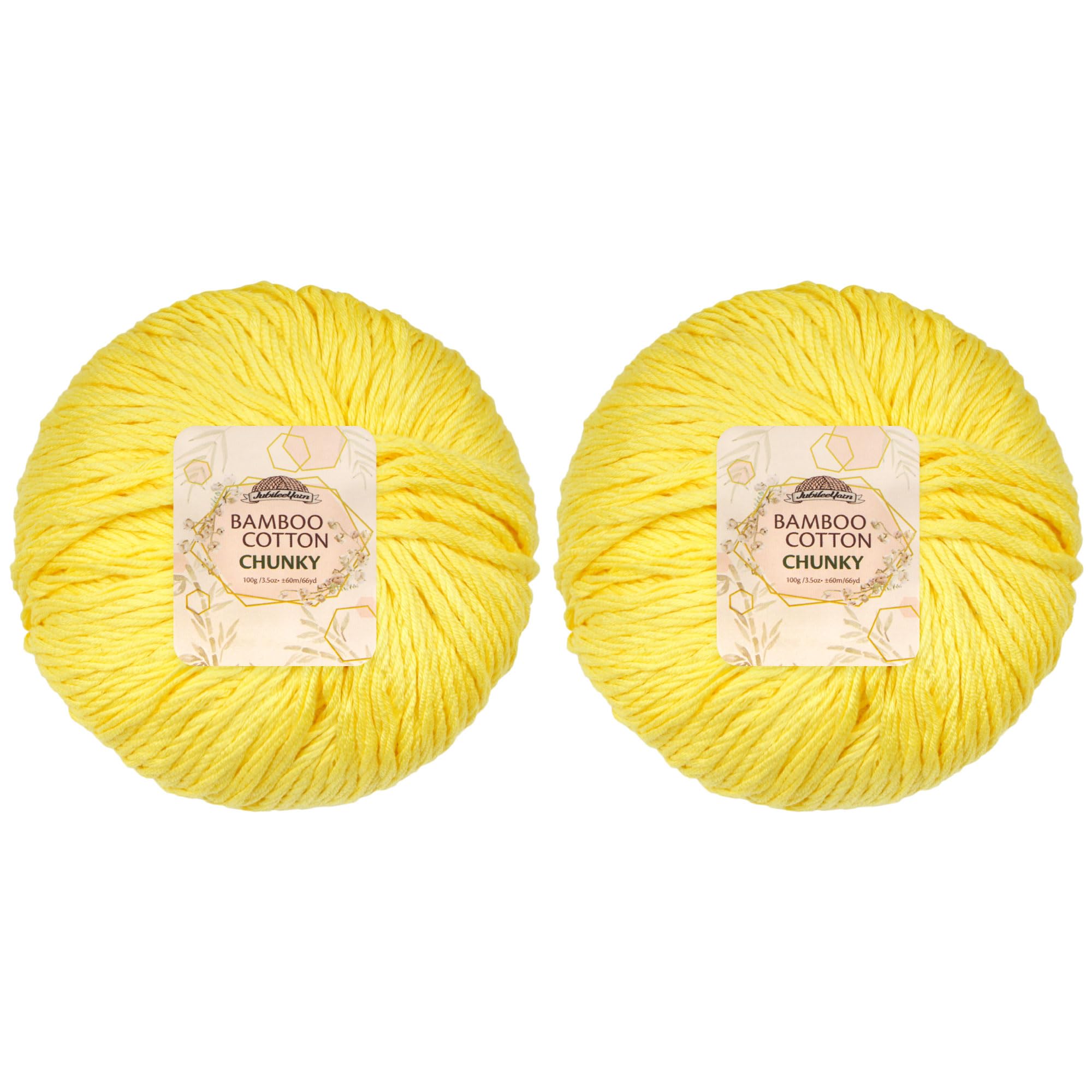 Pelote de laine coton bambou fil épais pour crochet et tricot DIY