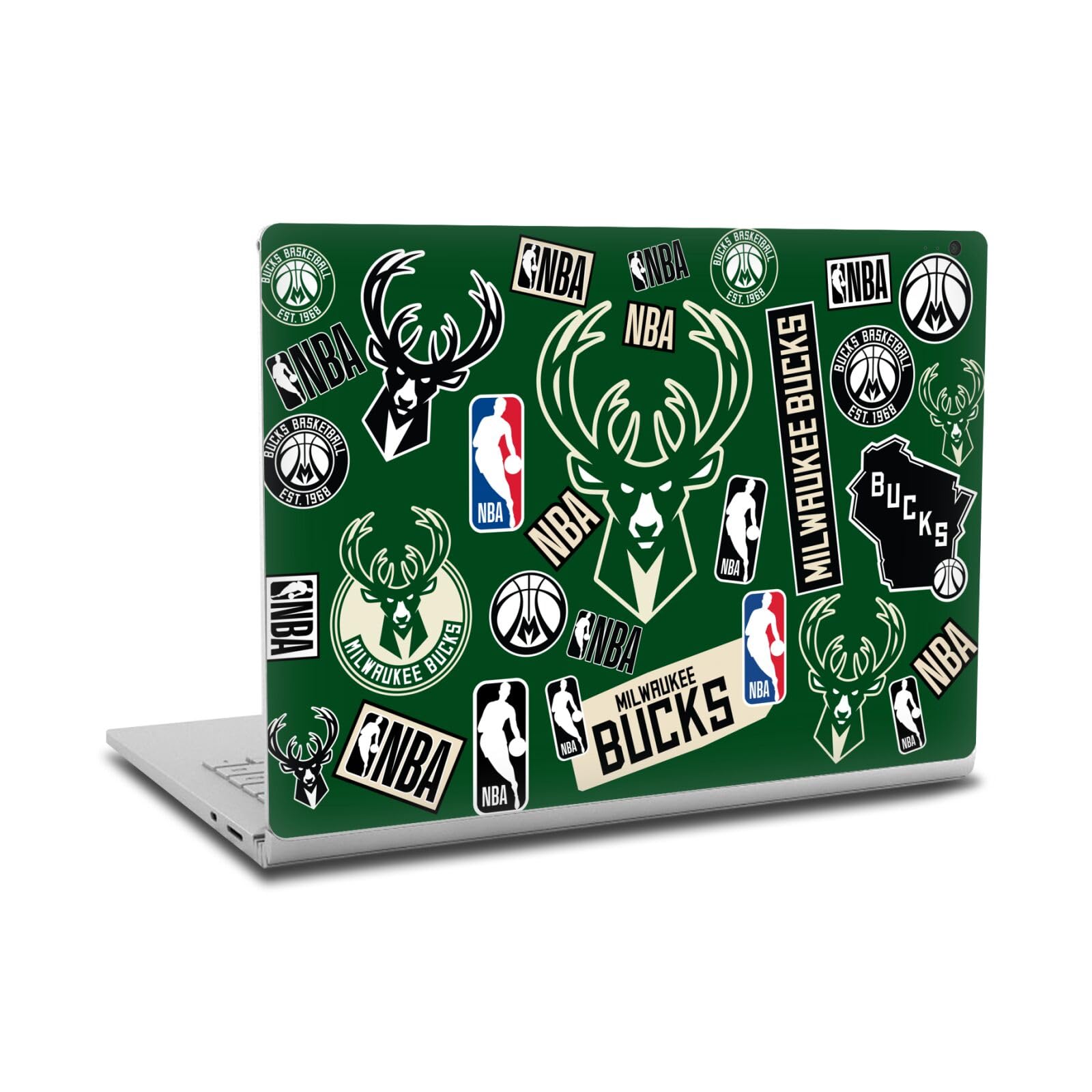 Autocollant Milwaukee Bucks pour éviter rayures sur Microsoft Surface Book 2 - 7