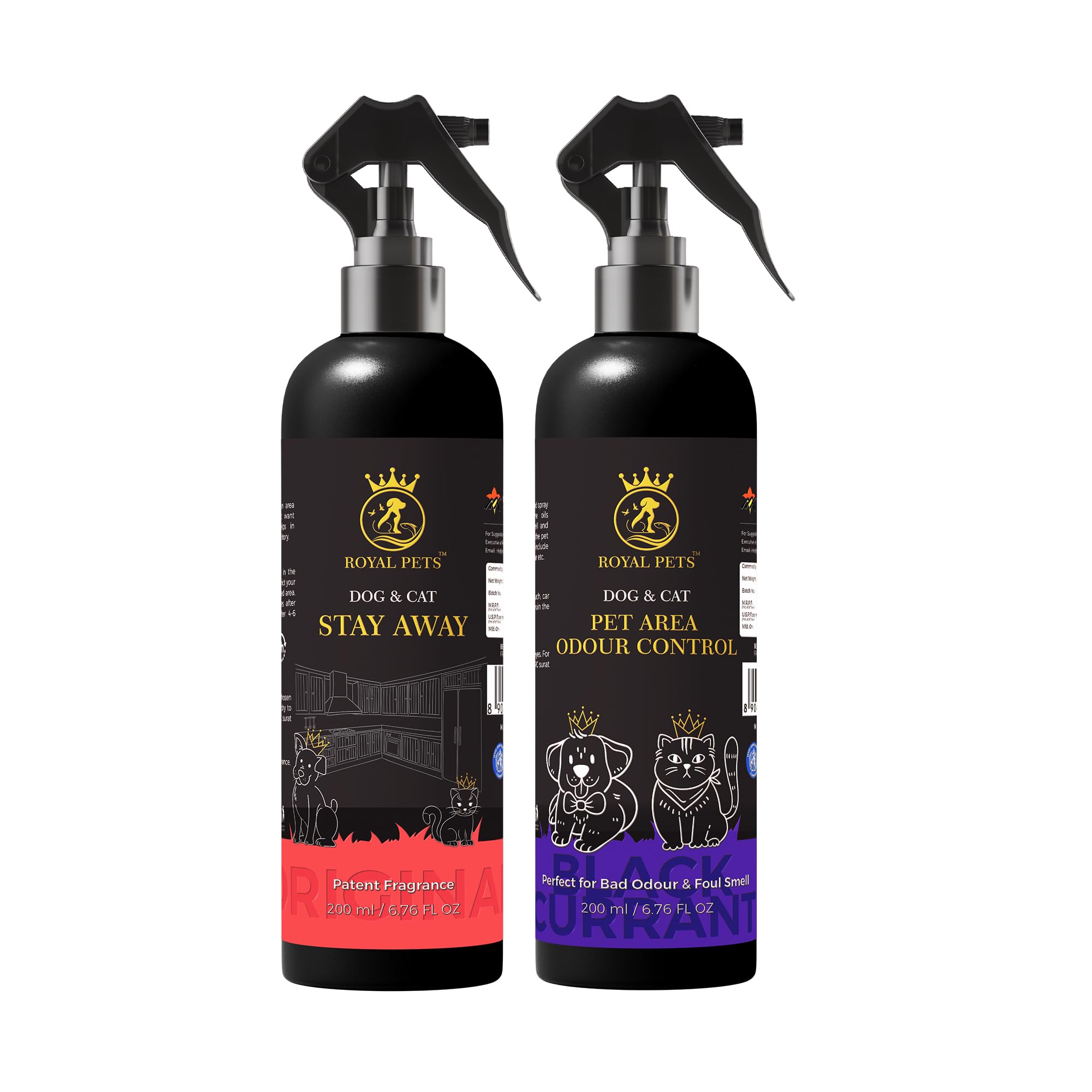Royal Pets Stay Away Spray with Pet Area Odour Control Spray for Dog and Cat | Cat Repellent Spray | Urine and Bad Smell Remover | Pet Area Freshener (B0CQFHHGJQ) Amazon Price History, Amazon Price Tracker