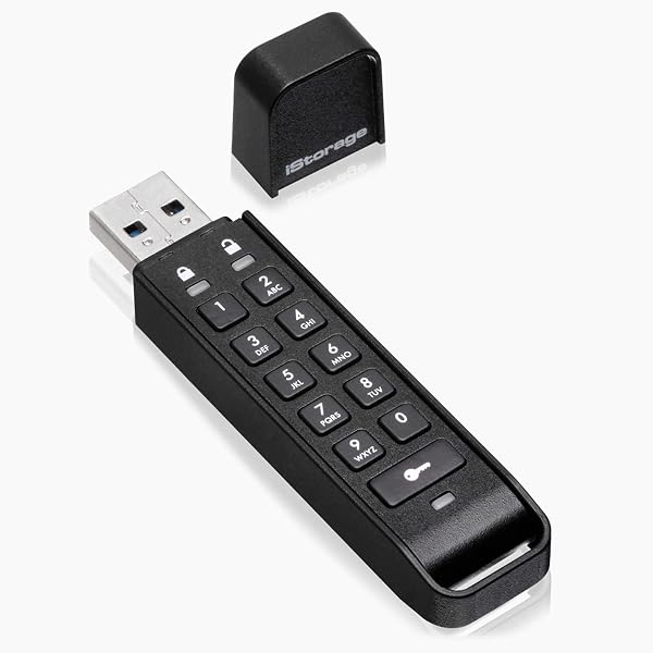 iStorage datAshur Personal2 8GB Secure USB Flash Drive Password Protected Portable Military Grade Hardware Encryption - 5