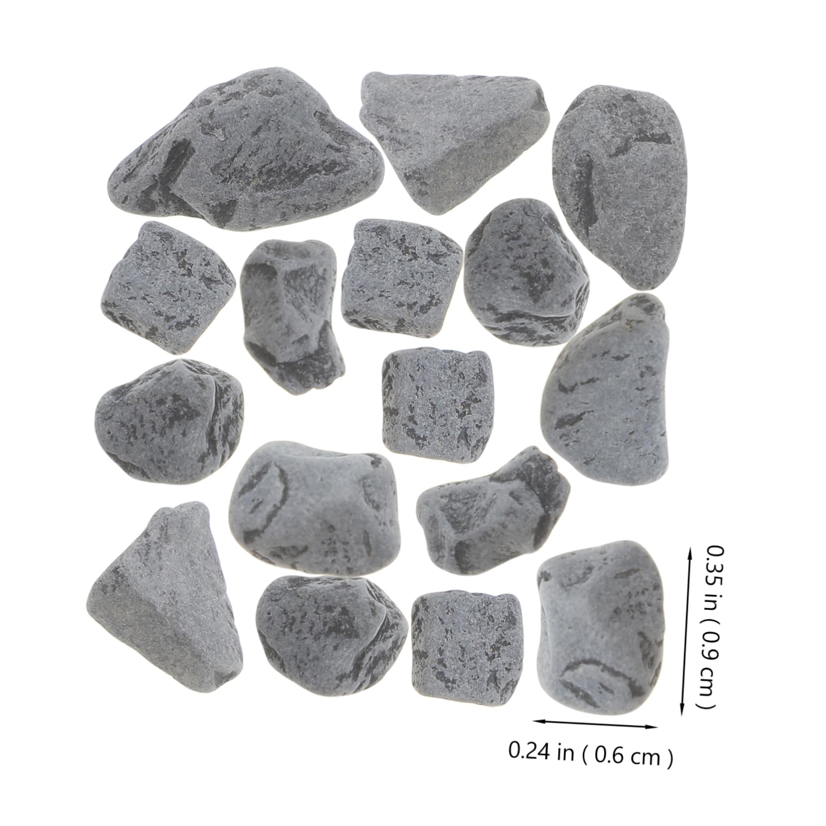 HAPINARY for Planted Aquarium Decorative Gravel Black Gravel for Fish Tank Landscape