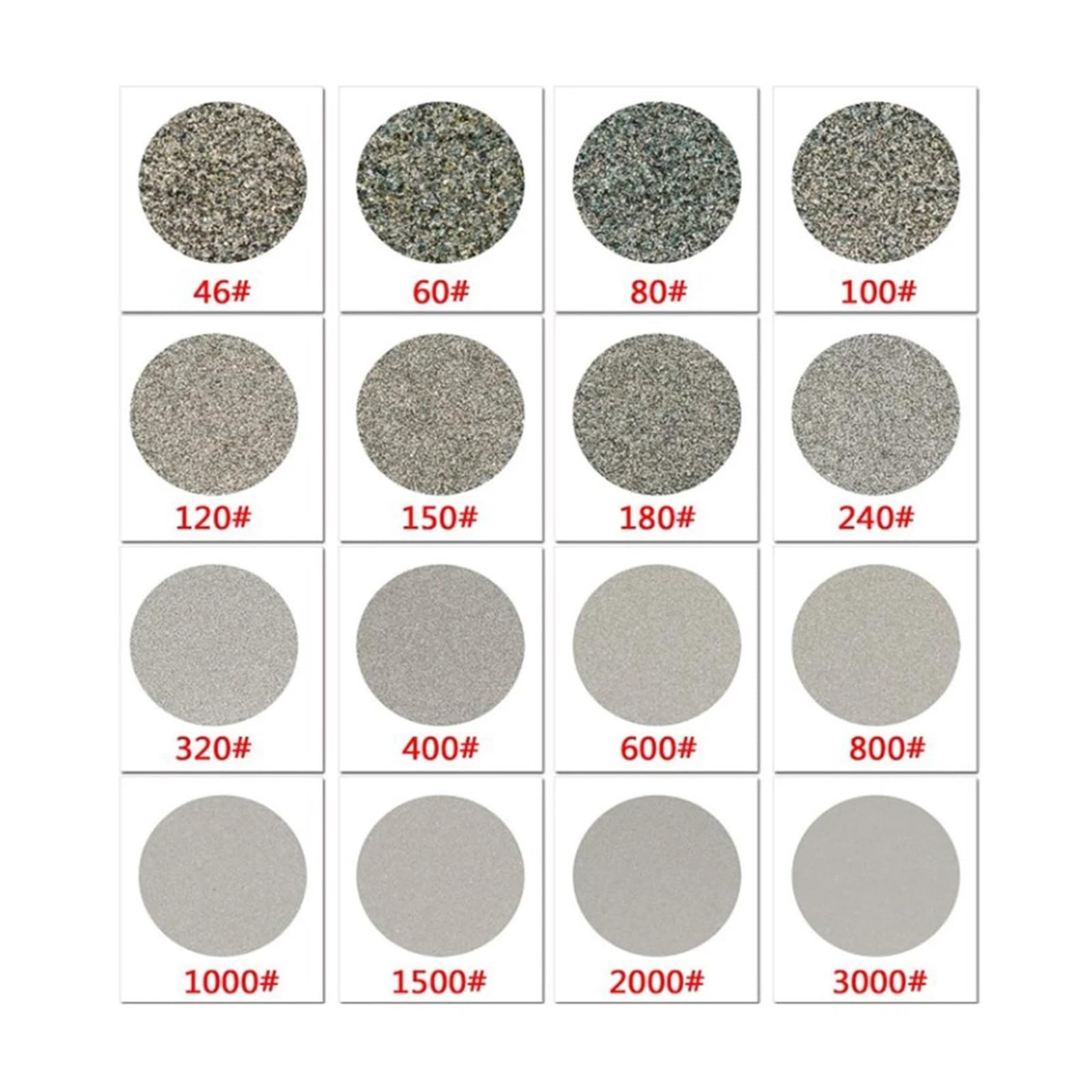 8 zoll 200mm Grit 60-3000 Arbor 1/2 zoll Diamant Läppscheibe Loch Flache Runde Räder Schleifen