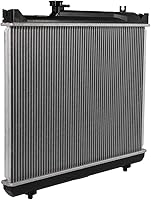 Vista 9 de OCPTY Piezas de automóvil Radiador de repuesto para 2001-2005 para Suzuki para Grand Vitara 2.5L 2001 para Suzuki para Grand Vitara 2.7L 2001-2002