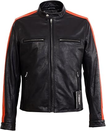 jacket red and black