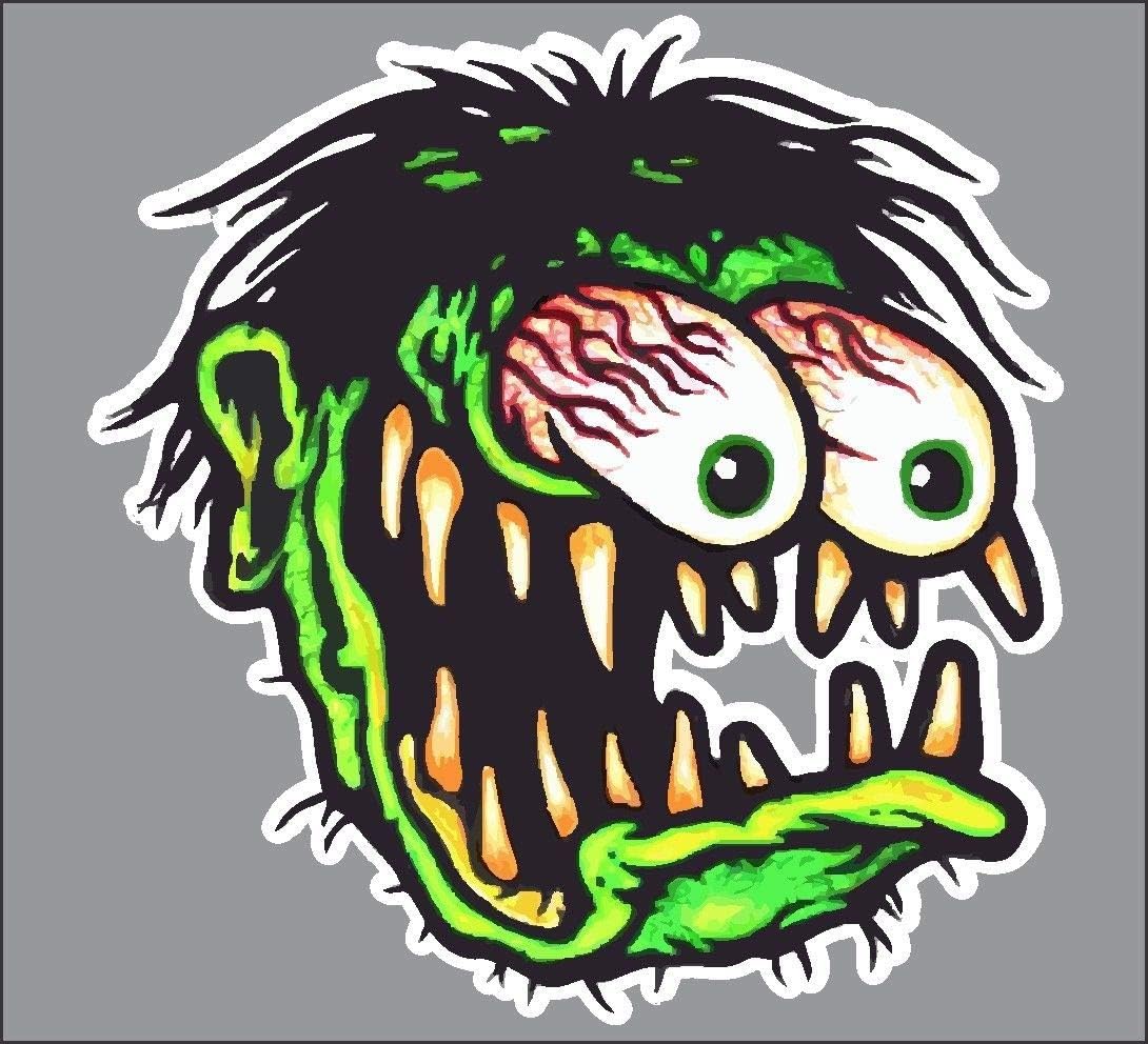 YttBuy Old School Rat Fink Rat Rod Hot Rods Muscle Car Vintage Performance Sticker 5"