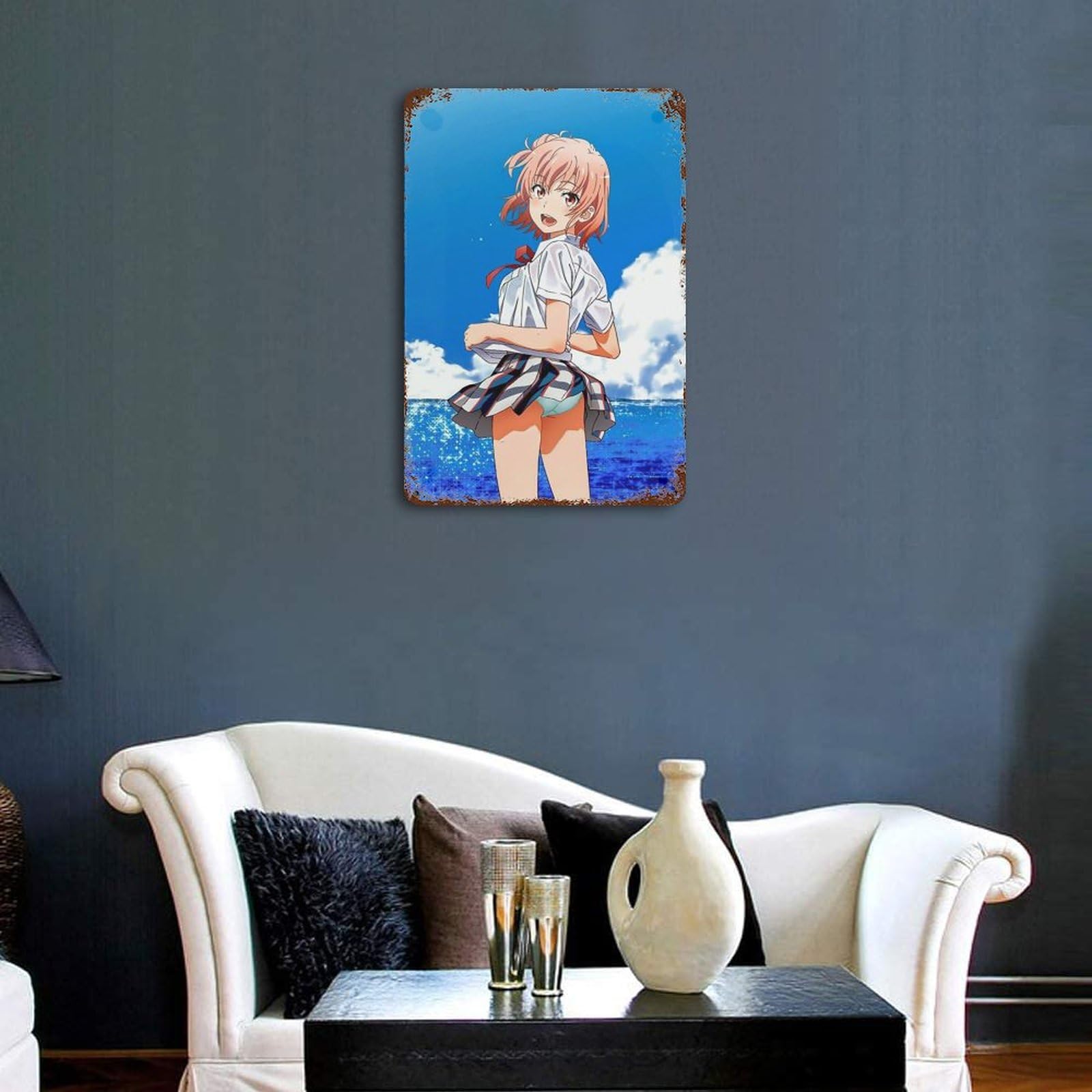 と*ん様 ブリキ看板 鉄壁の癒やし Amazon.co.jp: ブリキ看板 レトロ看板 やはり俺の青春ラブコメは