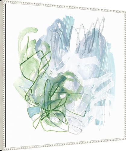 Miniatura 2 de Amanti Art Lienzo enmarcado para pared, 30 x 30 pulgadas, ramita de agua III de June Erica Vess, lienzo enmarcado para pared, obras de arte
