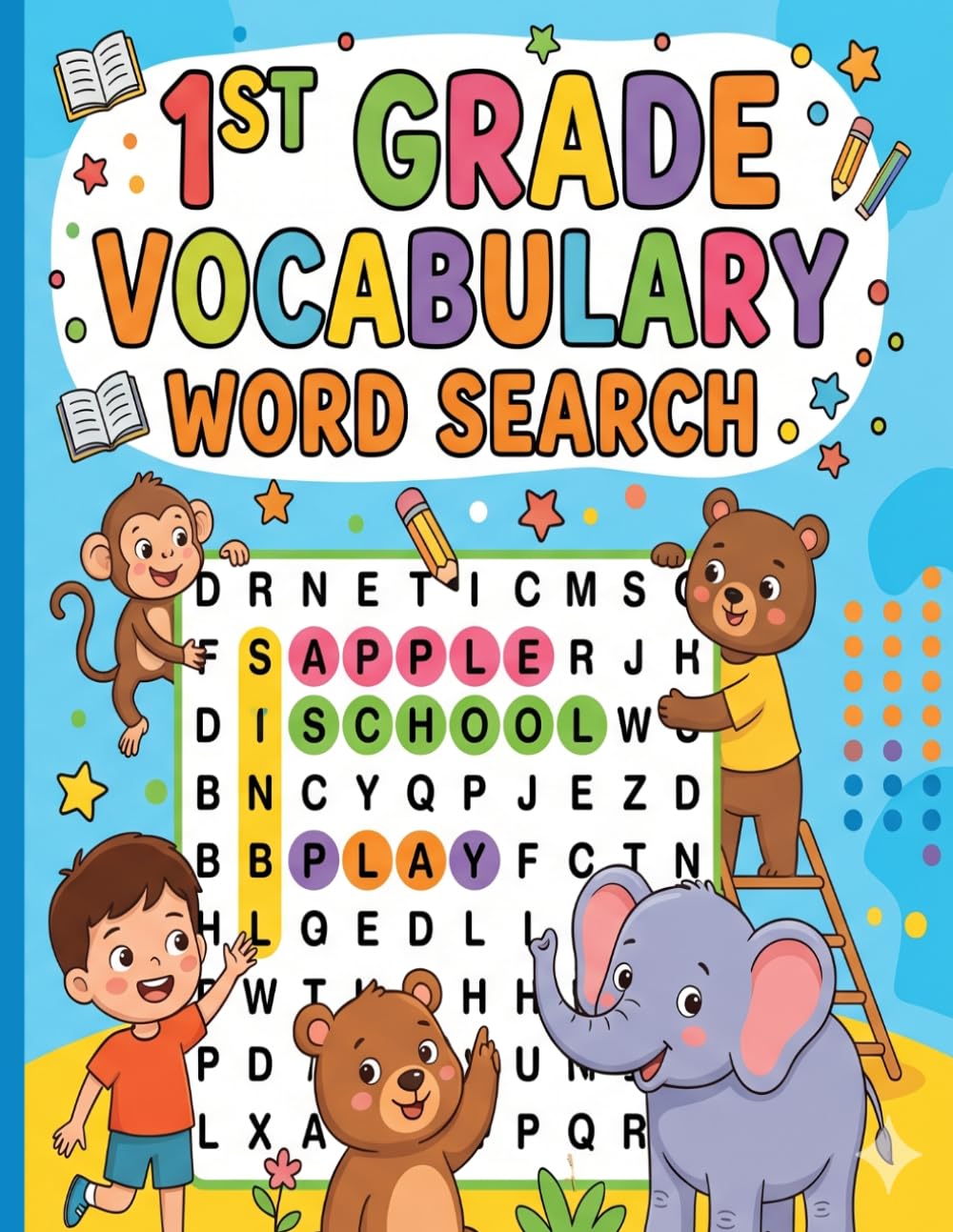 1st Grade Vocabulary Word Search