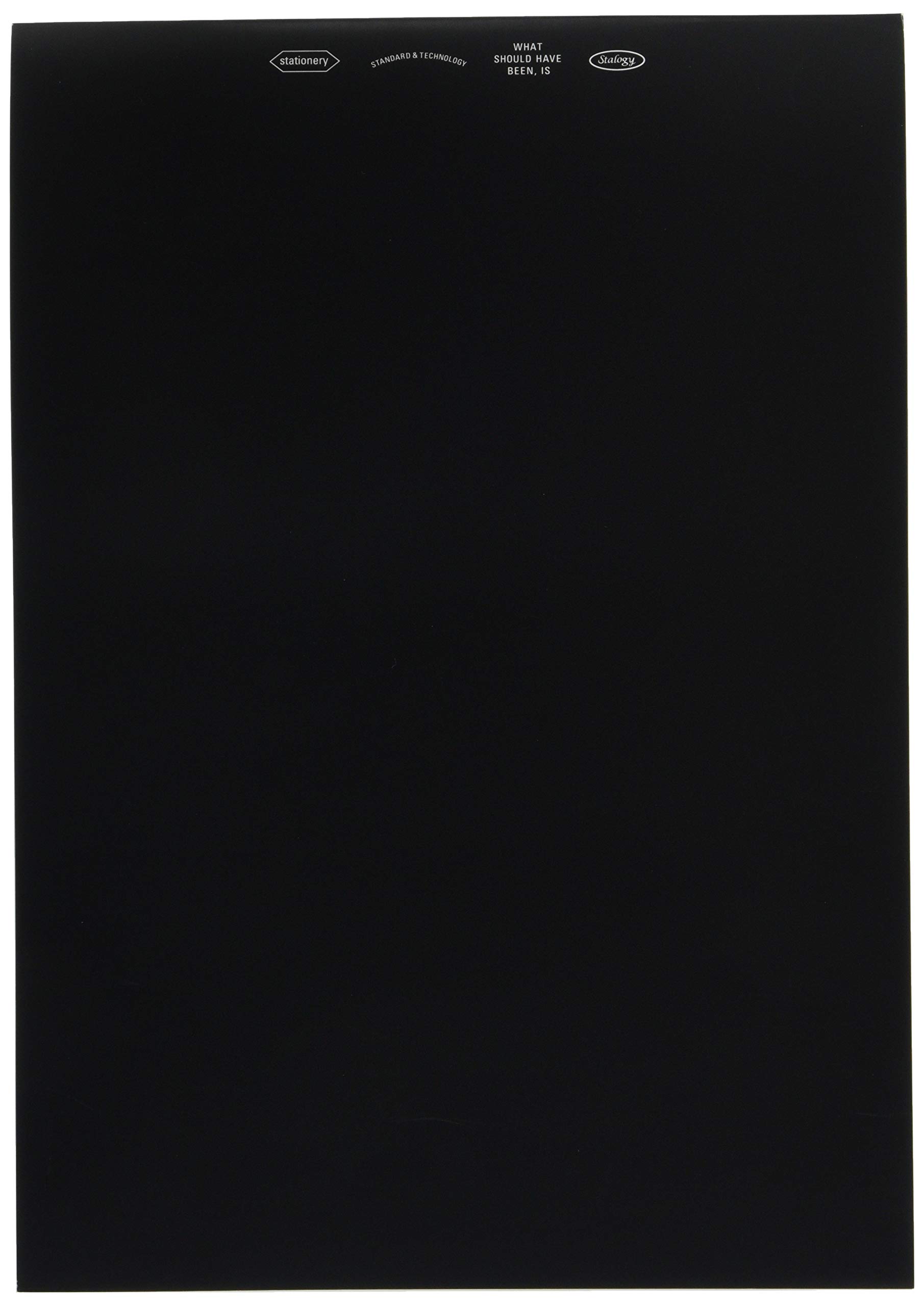 Stalogy Gridded Sheet Pads: 8.3 in. x 11.7 in. (Black) / A4 vertical gridded notebook