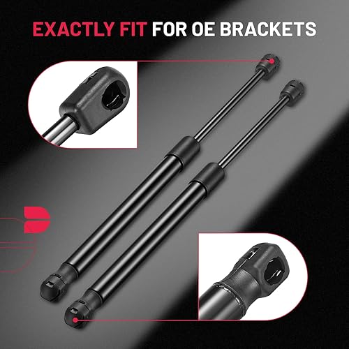 Miniatura 72 de BDFHYK C16-17796 20 inch 110Lbs/490N Gas Struts Shocks Lift Support for are Leer Camper Shell Topper Rear Window, Truck Bed Cover, Cabinet lid Door
