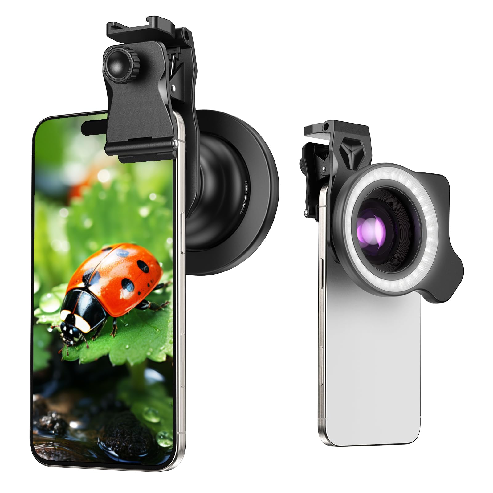 Eseguo la generazione automatica del testo alternativo SEO per l'immagine. Il mio output è:

obiettivo macro professionale per smartphone con clip universale per foto macro hd