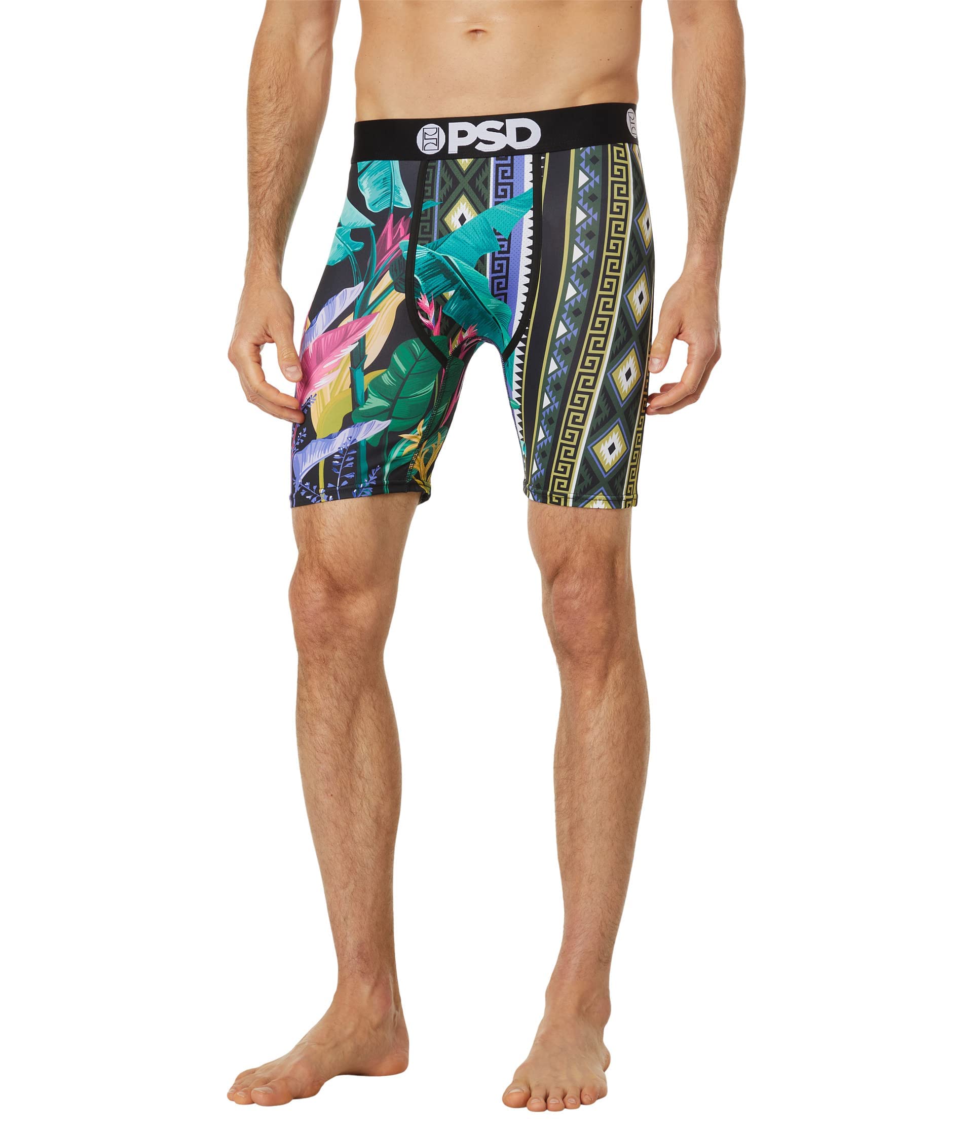 PSD Mens Grand Tropics Boxer Briefs Multi XXL