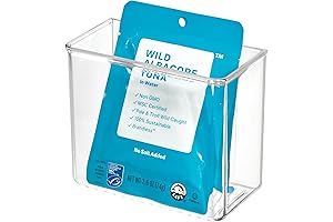 iDesign AFFIXX Plastic Wall Mount Storage Organizer