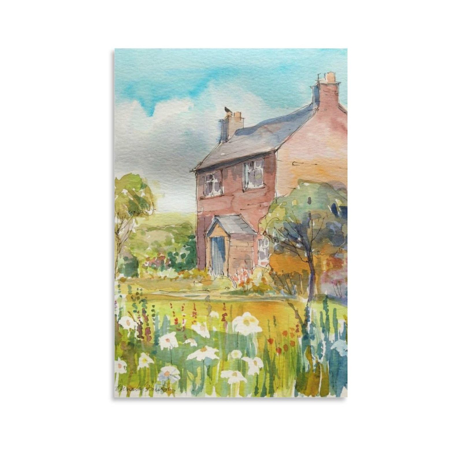 Posters for Room Aesthetic Joyce Hicks Retro Decor Poster Cool Artworks Painting Wall Art Canvas Prints Hanging Picture Home Decor Posters Gift Idea 20x30inch(50x75cm)