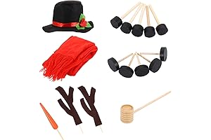 JOEBO Snowman Building Dressing Kit: Festive Winter Fun for Kids