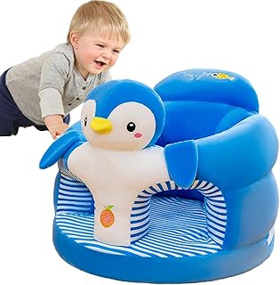 Cadeira para sentar para bebê | Sofá de apoio ergonômico confortável animal bonito dos desenhos animados,Cadeira de bebê antiderrapante para bebês, suprimentos para meninos e meninas, estudantes Aezon