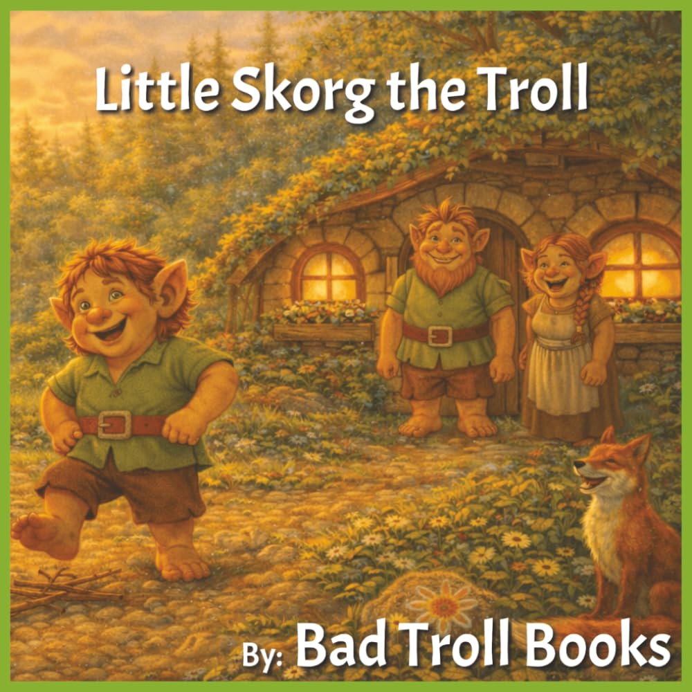 Little Skorg the Troll: A Cozy Bedtime Story About Mistakes, Bravery, and Growing with Love | Ages 3-7