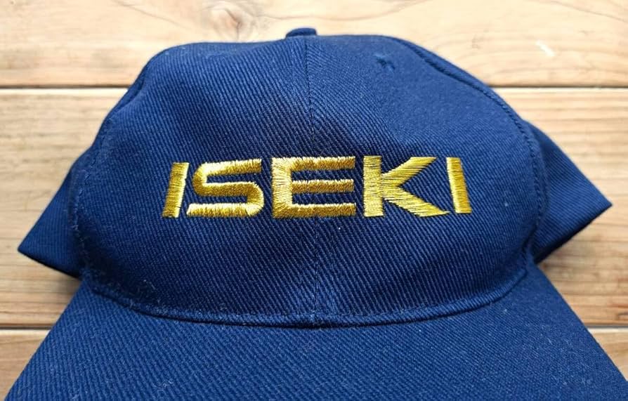 Amazon.co.jp: ISEKI イセキ 帽子 ベースボールキャップ 6パネル ロゴ